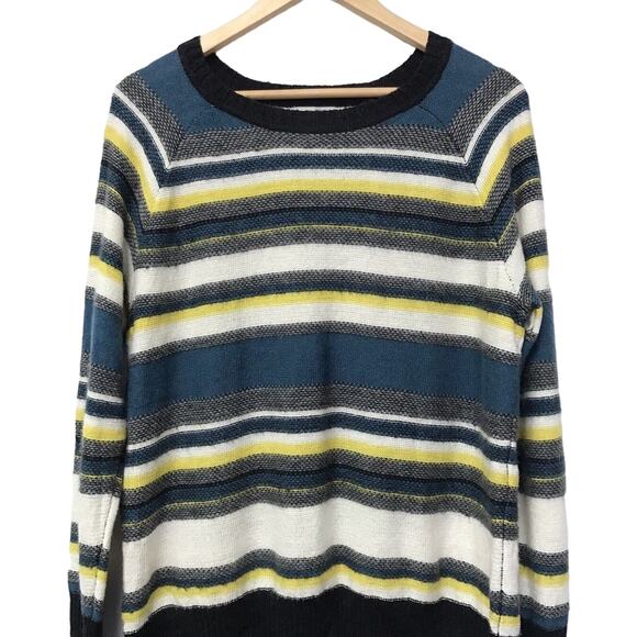 Halogen Sweater Mens XL Striped Long Sleeve - Picture 1 of 7